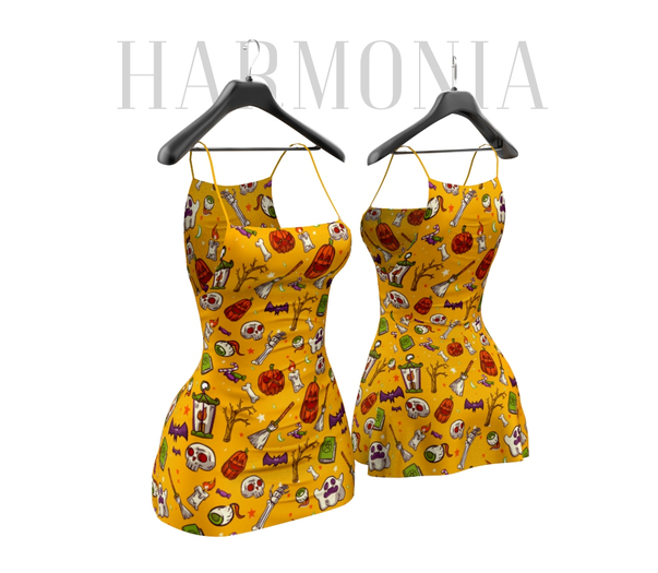 yellow halloween costume